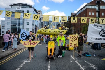 Extinction Rebellion bring London streets to standstill amid fresh wave of coordinated protests across UK